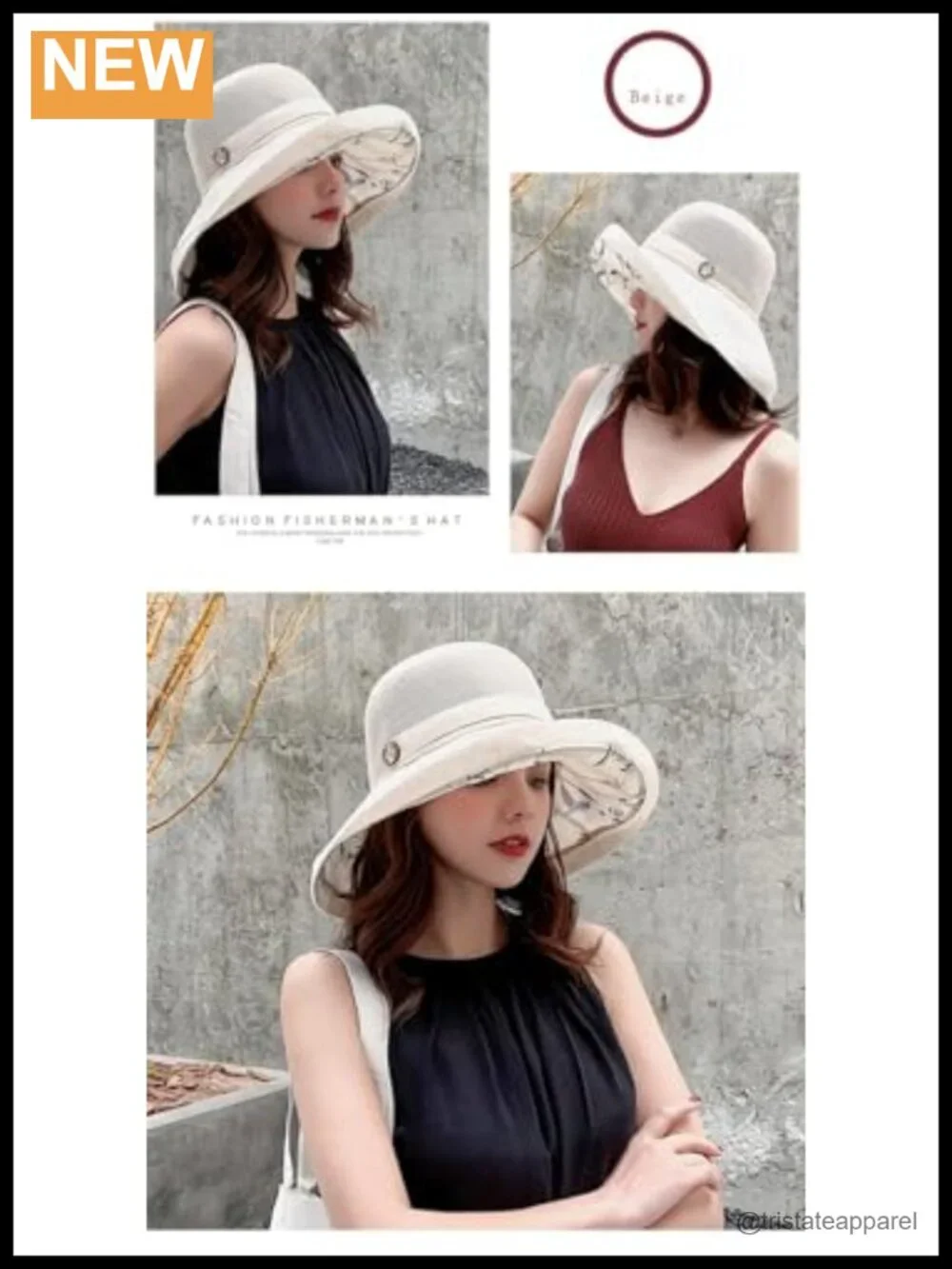 UPF 50+ Wide Brim Sun Hat Women Mesh Bucket Beach Hat Foldable